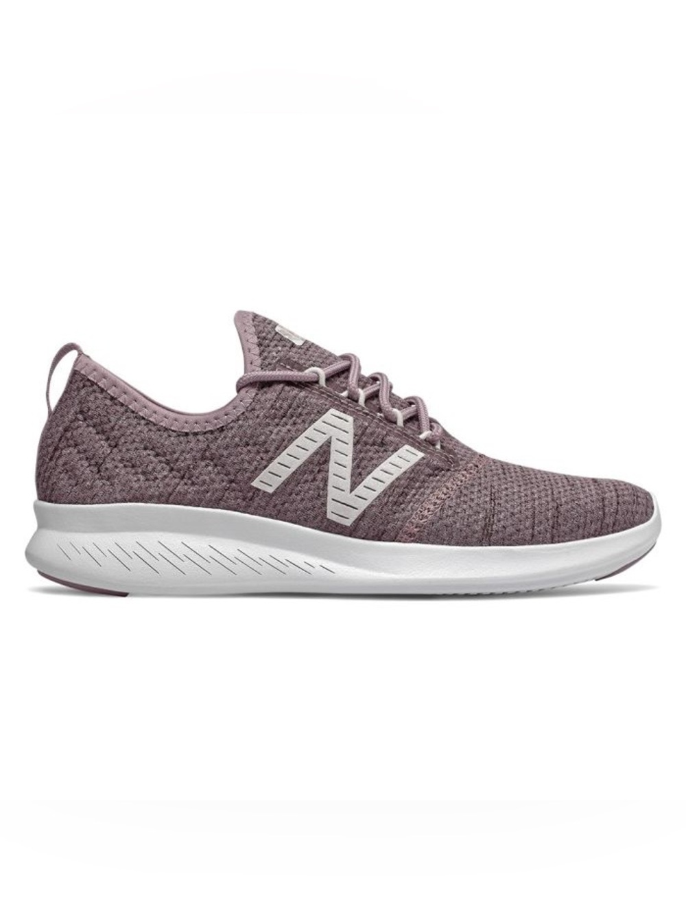 New Balance Women’s FuelCore Coast v4 Running Sneakers - Mauve/White
